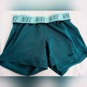 2/$30 Nike Teal Athletic Booty Shorts (#1,380)